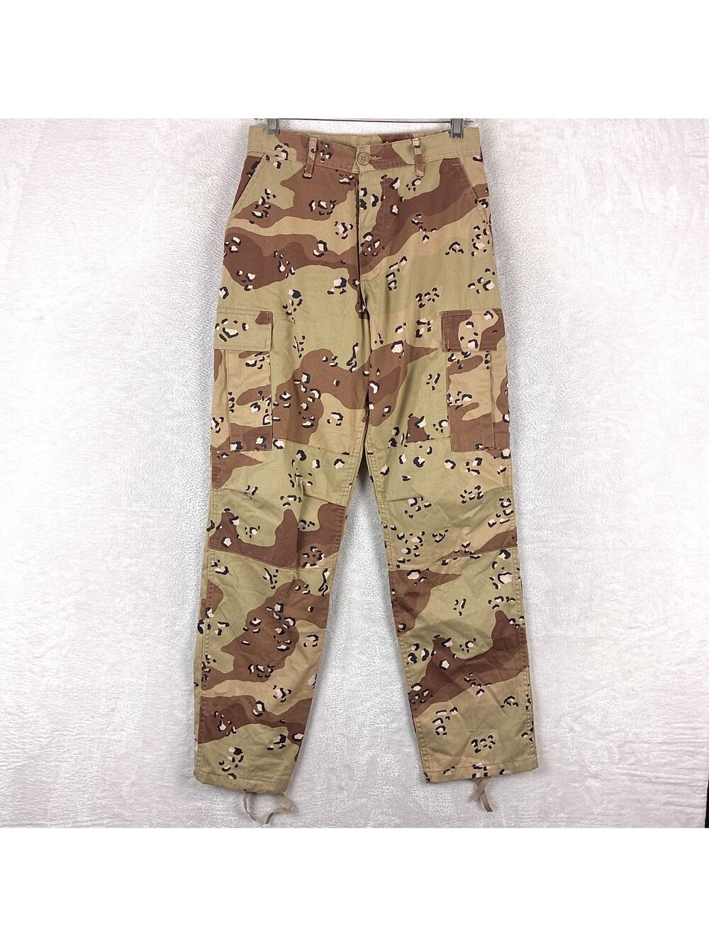 VTG Rothco Army BDU Combat Pant Men S Regular Desert Camo Chocolate Chip Fatigue